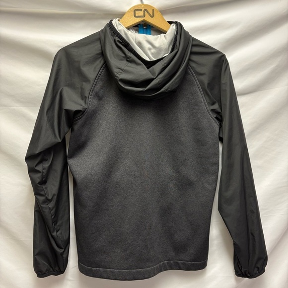 The North Face Youth Boys Canyonlands Track Hoodie TNF Dark Grey Heather - Picture 2 of 6